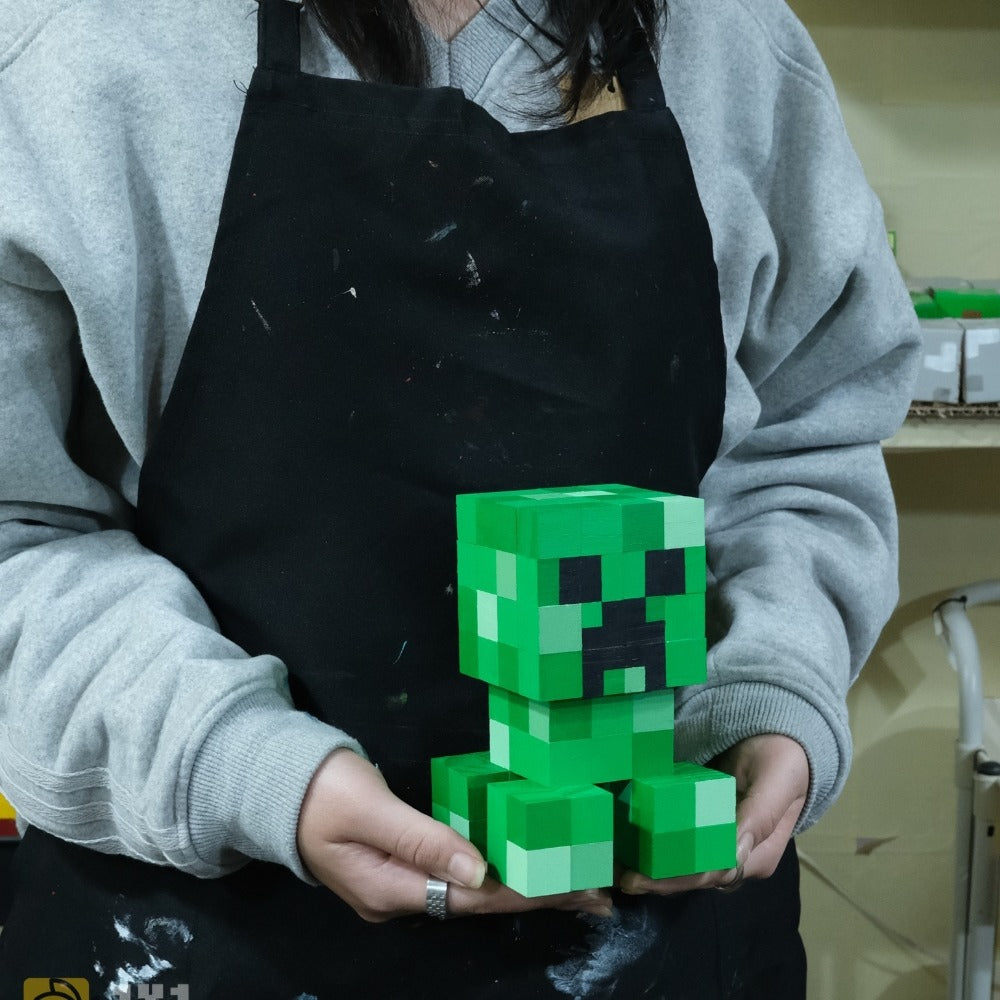 Handmade Wooden Creeper Model