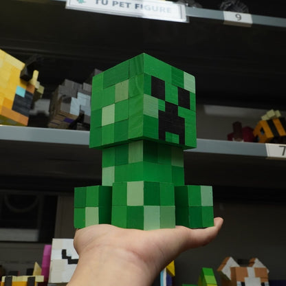Handmade Wooden Creeper Model